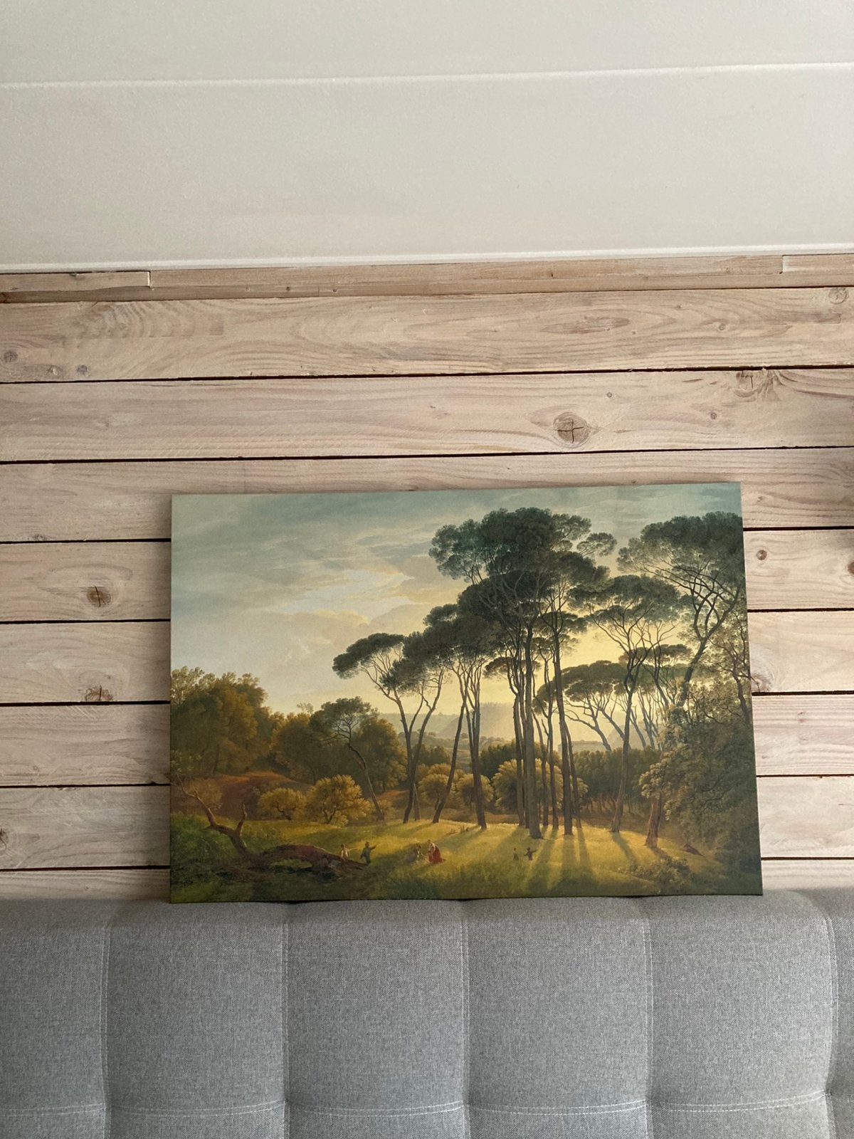 Mooi groot schilderij 100-70  canvas, Ophalen, Zo goed als nieuw