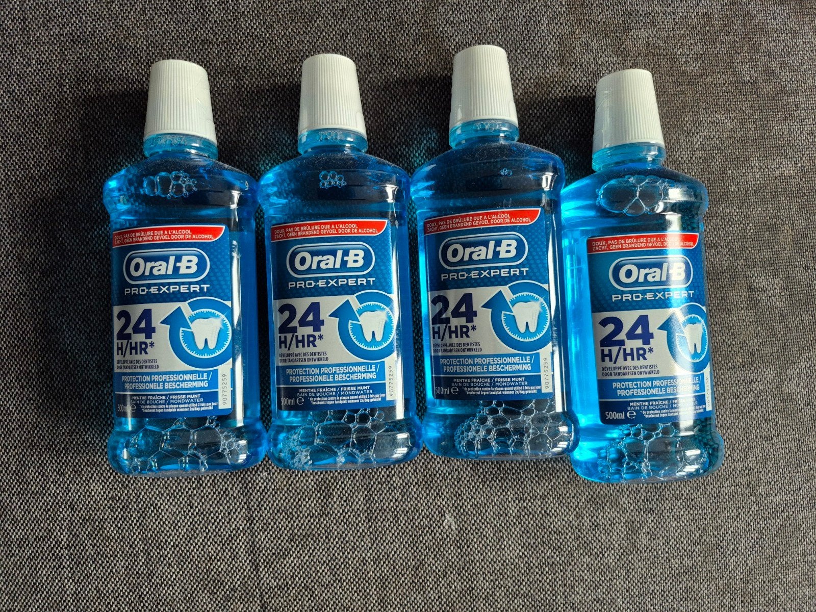 Oral b mondwater 4 stuks, Sieraden, Tassen en Uiterlijk, Uiterlijk | Mondverzorging, Ophalen, Nieuw, Tandenborstel
