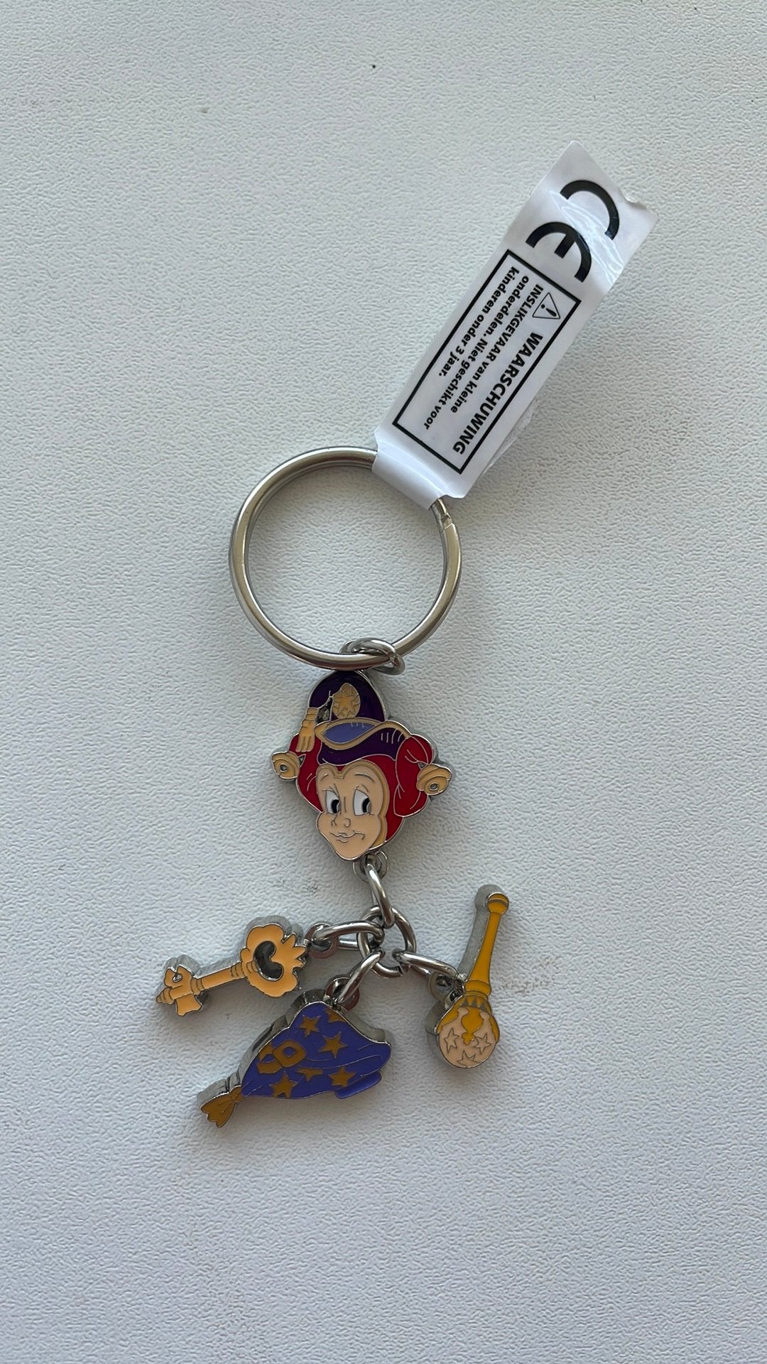 Efteling Sleutelhanger Pardoes met bedels, Verzamelen, Ophalen of Verzenden, Nieuw, Gebruiksvoorwerp