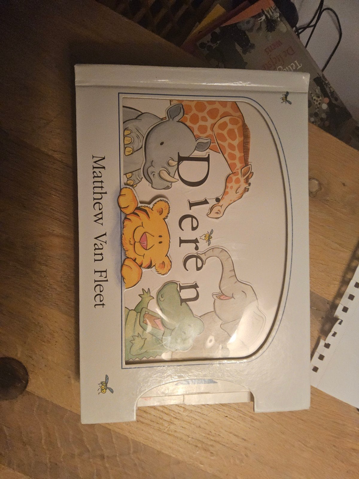 Dieren Uitklap-, Voel-  Ontdekboek Peuters Matthew Van fleet, Ophalen of Verzenden, Zo goed als nieuw, Matthew Van Fleet, Uitklap-, Voel- of Ontdekboek