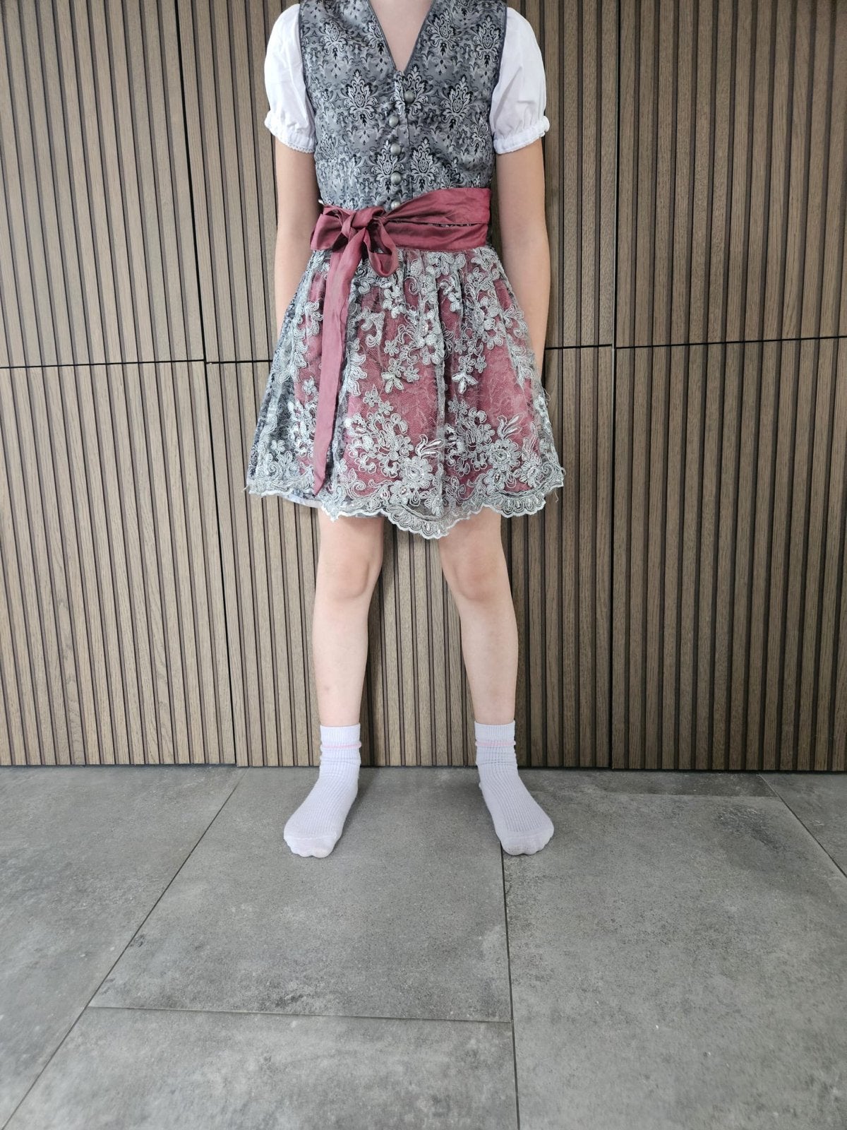 Alpin Trachten Dirndl Jurk Meisje Maat 110/116, Ophalen, Zo goed als nieuw, Meisje, Jurk of Rok