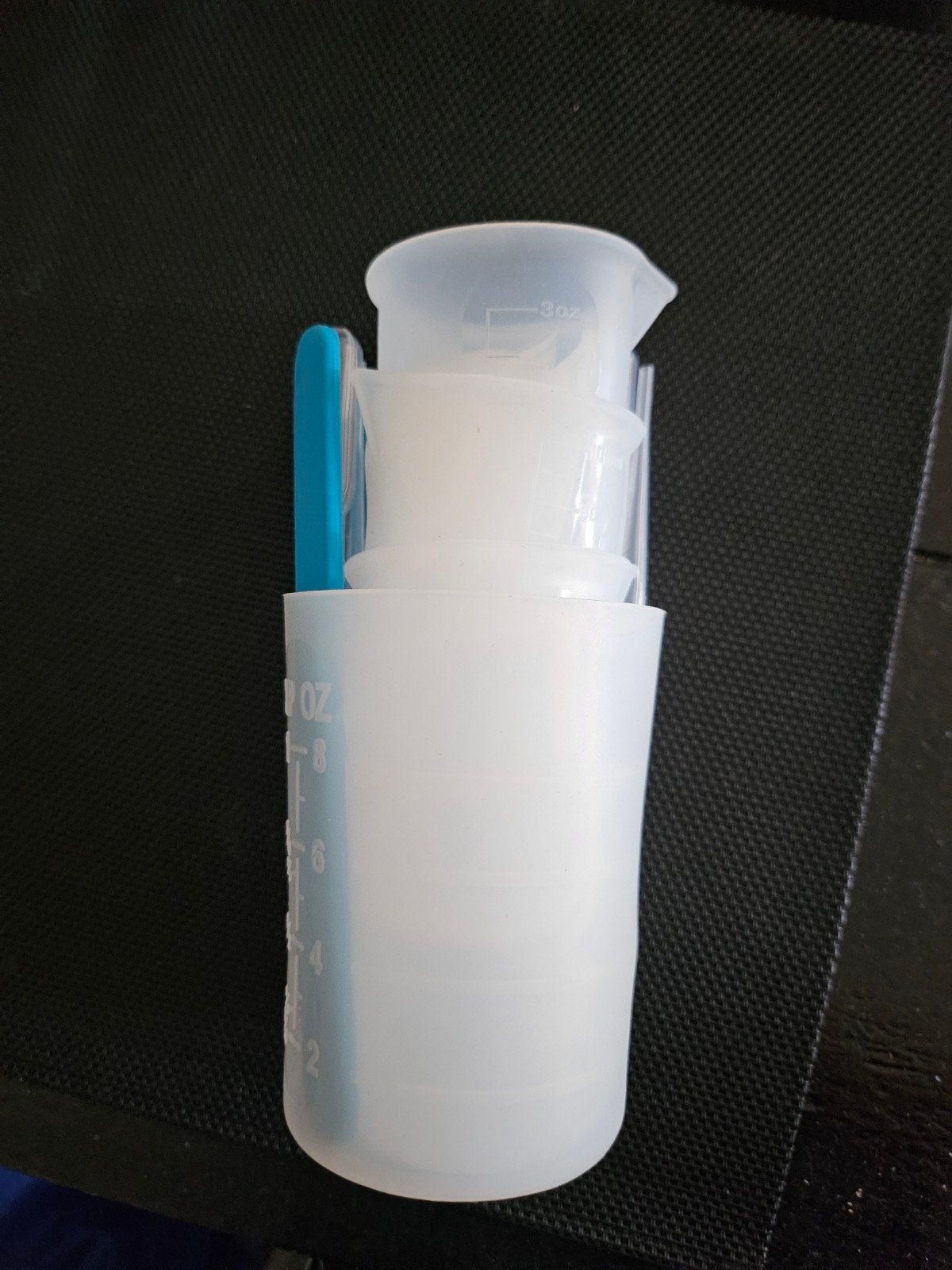 NicPro Silicone Maatbekers & Roerstaafjes Set, Overige thema's, Gereedschap of Toebehoren, Nieuw, Ophalen of Verzenden
