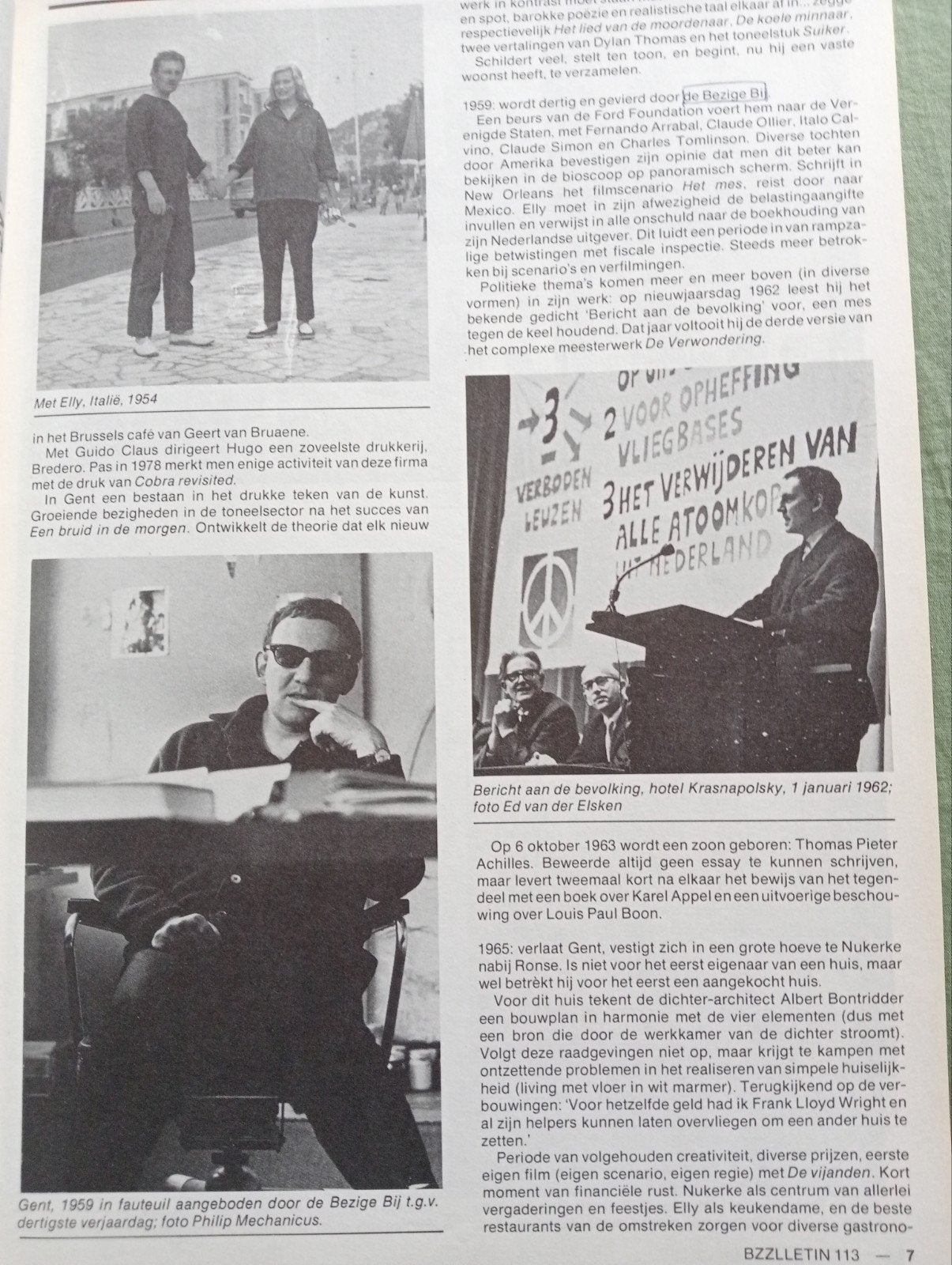 Hugo Claus Bzzlktin, Ophalen of Verzenden, Muziek, Film of Tv