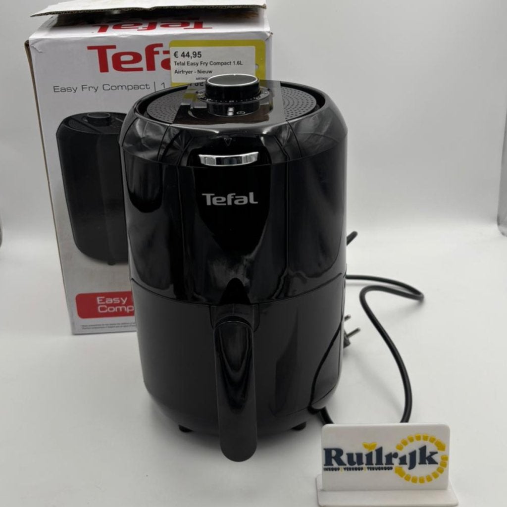 Tefal Easy Fry Compact 1.6L Airfryer - Nieuw, Tefal, Nieuw, https://www.tefal.nl/klantenservice, 112 Chemin du Moulin Carron, 69130 Écully, Frankrijk