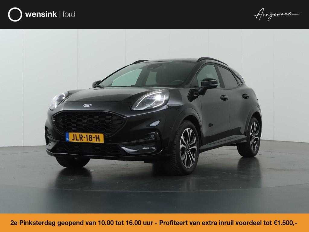 Ford Puma 1.0 EcoBoost Hybrid ST-Line X | Navigatiesysteem |, Auto's, Ford, Leder en Stof, 665 kg, 155 pk, 3 cilinders