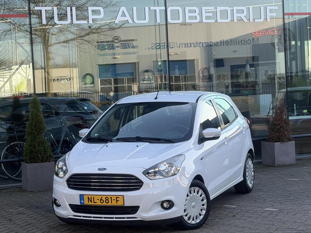 Ford Ka+ 1.2 Trend Ultimate 5 Drs Airco Cruise Bleutooth NAP, 4 cilinders, Ka, Wit, Origineel Nederlands