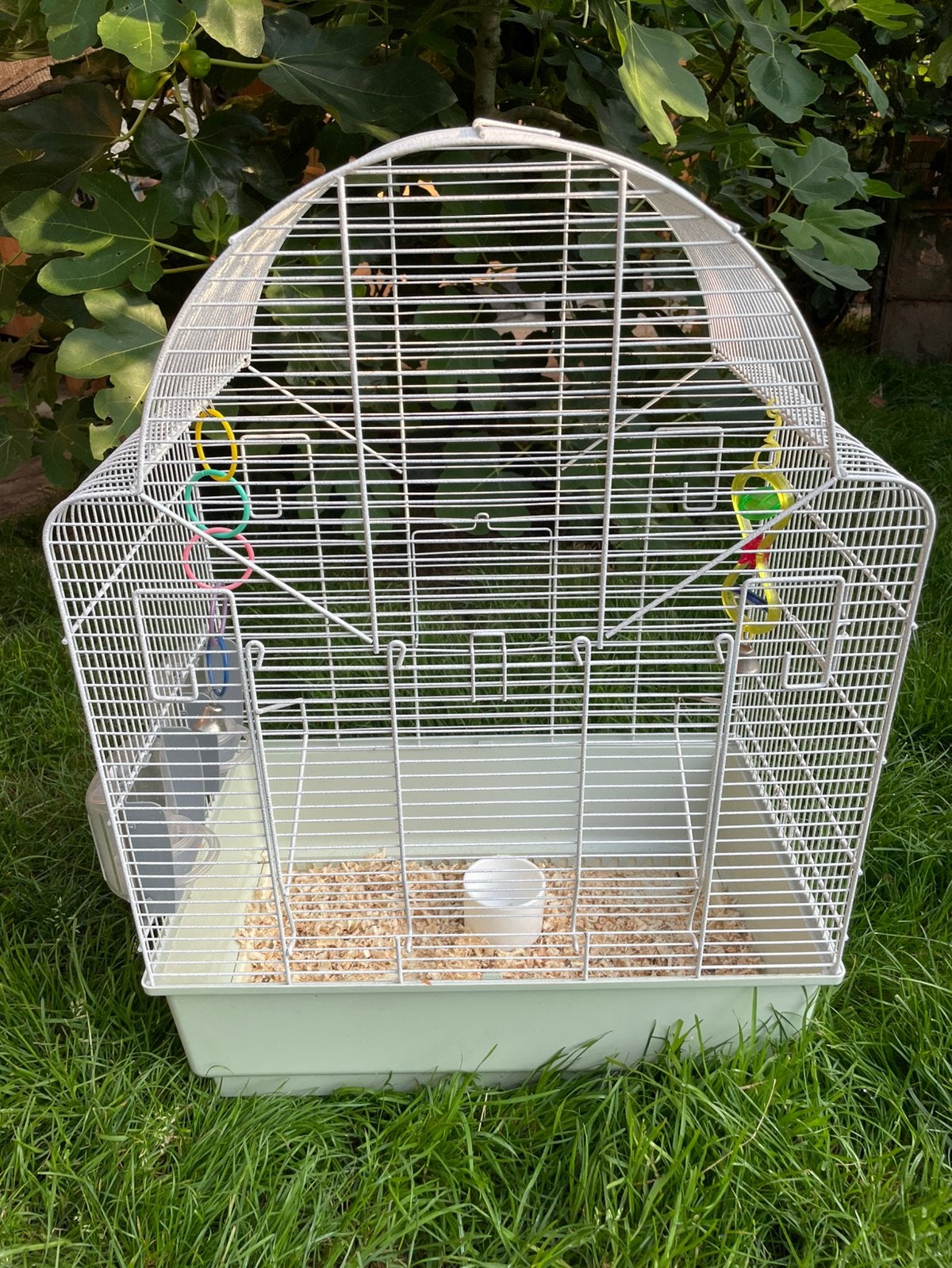 Vogel kooi 50x30x70 cm (lxbxh), Dieren en Toebehoren, Vogels | Hokken en Kooien, Ophalen, Gebruikt, Metaal, Vogelkooi