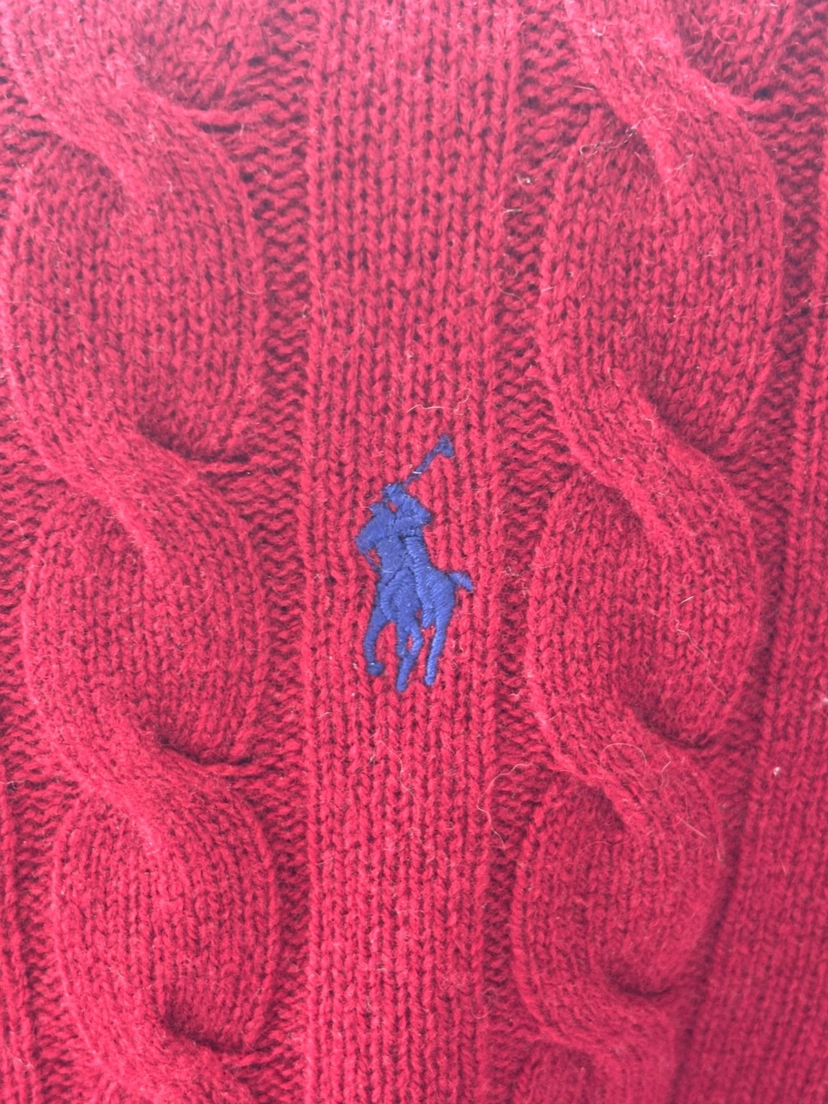 100% wol Ralph Lauren trui maat S, Ophalen of Verzenden, Nieuw, Maat 46 (S) of kleiner, Rood