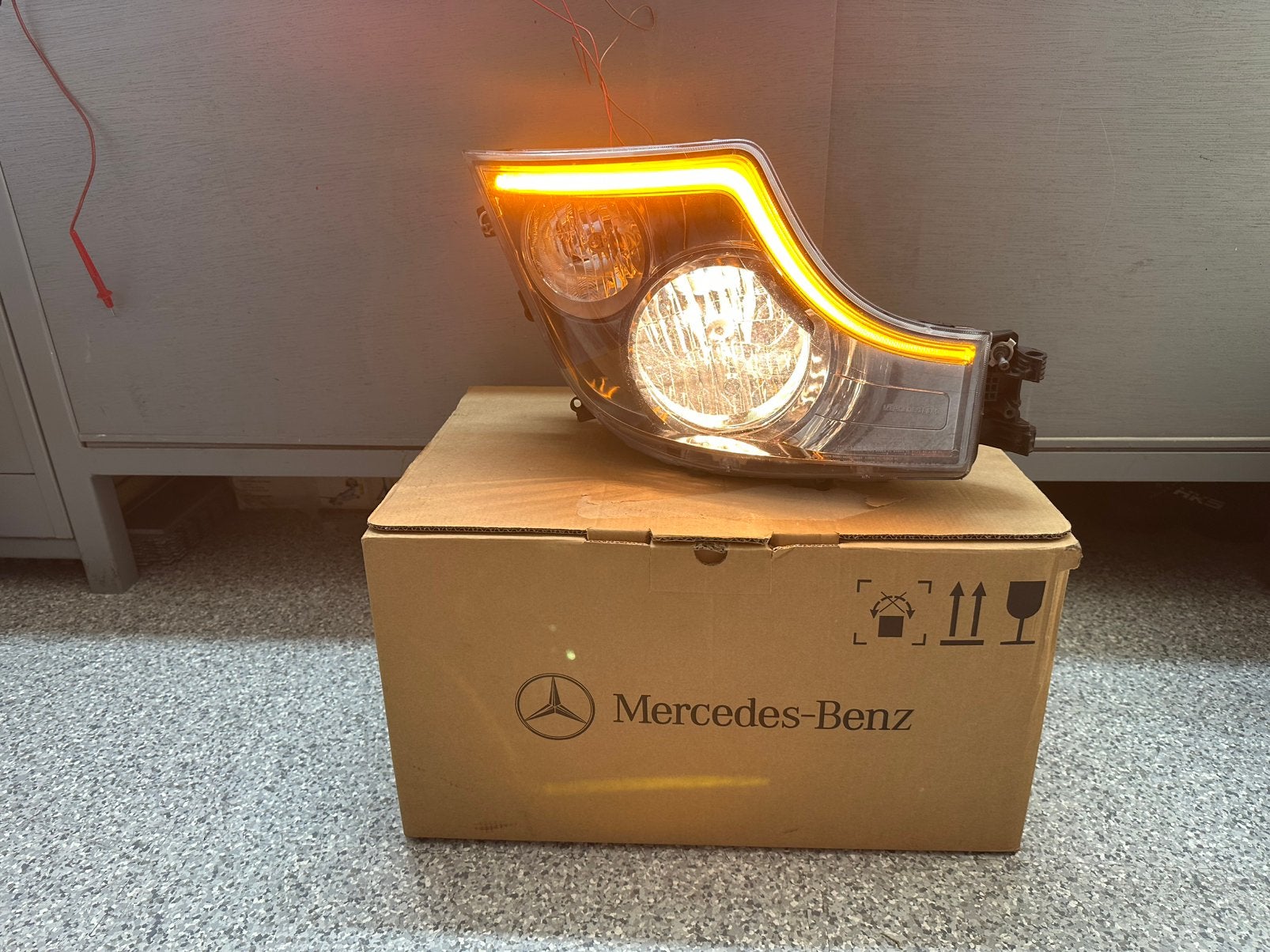 Mercedes Mp4 koplamp led rechts., Ophalen, Gebruikt, Mercedes-Benz, Verlichting