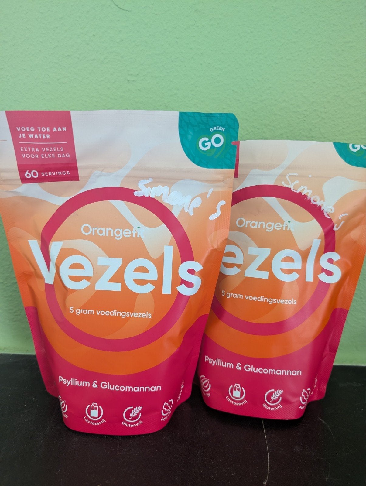 Orangefit vezels, Ophalen of Verzenden