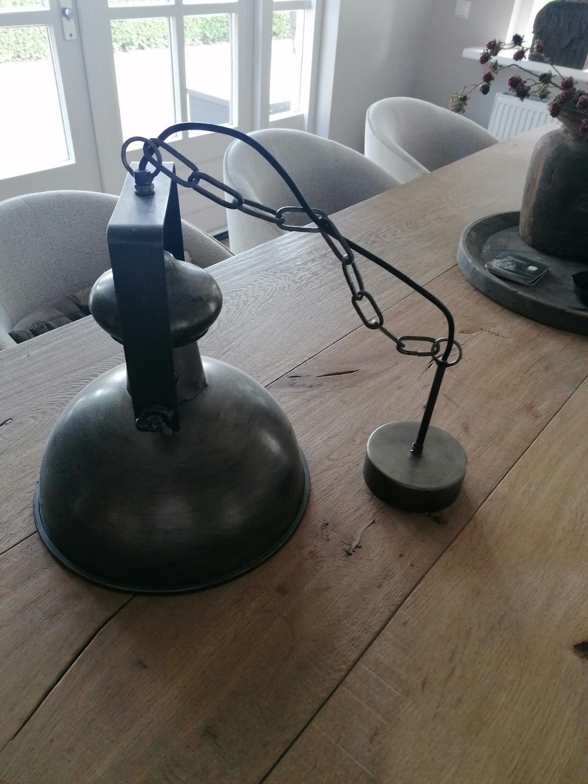 mooie landelijke hanglamp, Ophalen, Zo goed als nieuw