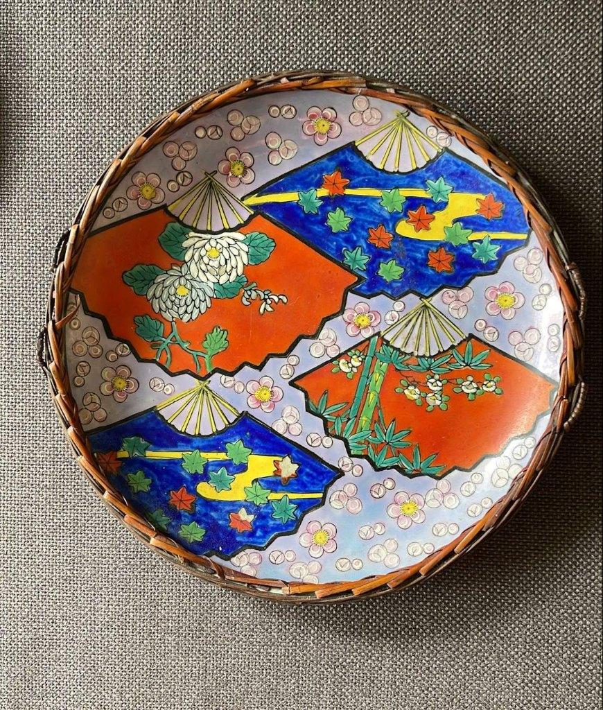 Schotel Japan, Oosters, Meerkleurig, Steen/keramiek, Ophalen of Verzenden
