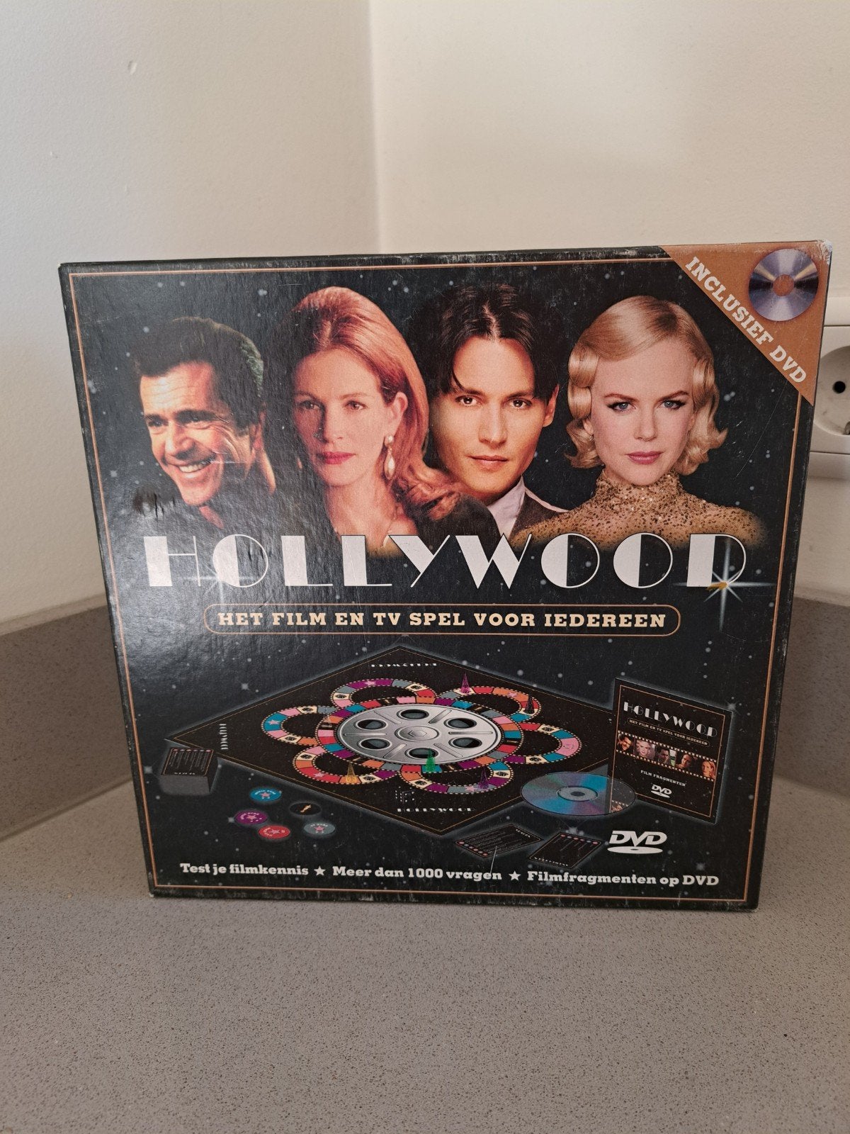 Hollywood: Het Film en TV Spel voor Iedereen (incl. DVD), Hobby en Vrije tijd, Gezelschapsspellen | Bordspellen, Vijf spelers of meer