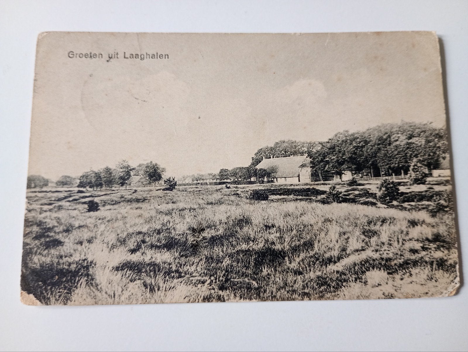 Laaghalen bij Hooghalen 1926, Ophalen of Verzenden, 1920 tot 1940, Gelopen, Drenthe