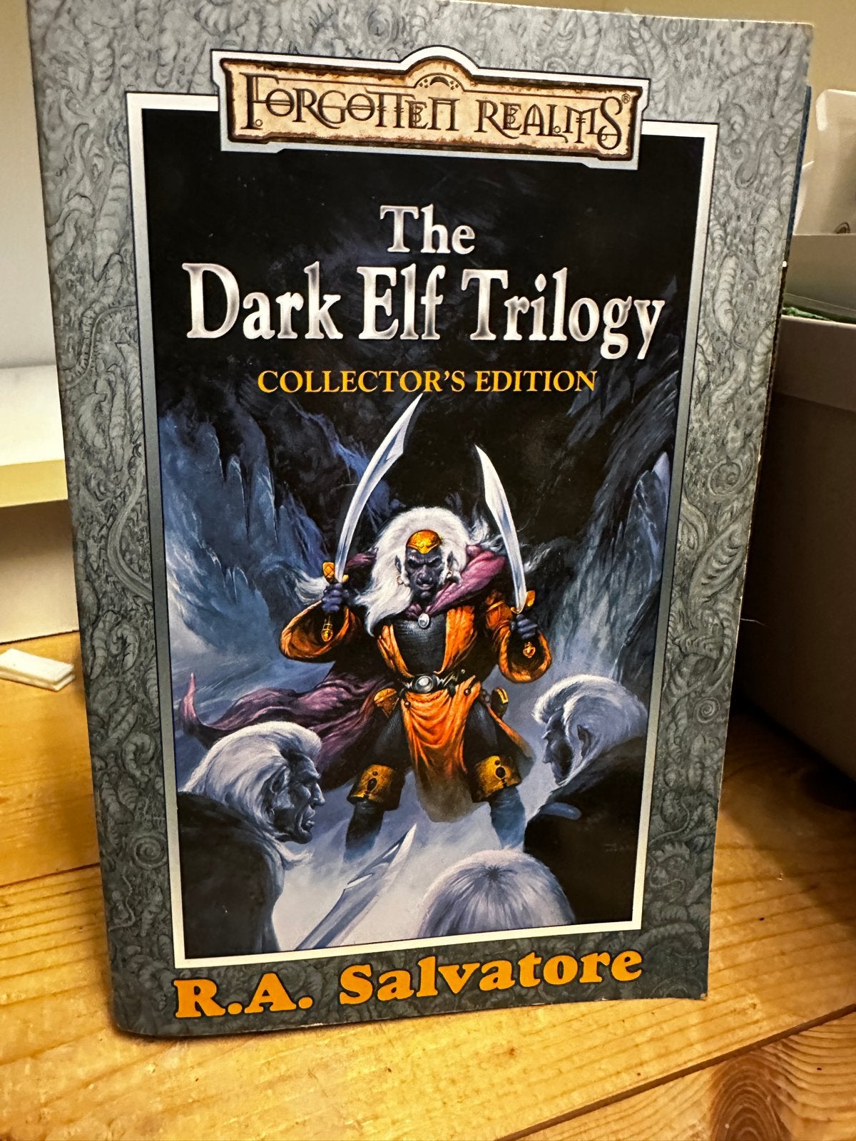 The Dark Elf Trilogy Collector's Edition - R.A. Salvatore, Ophalen of Verzenden, Zo goed als nieuw