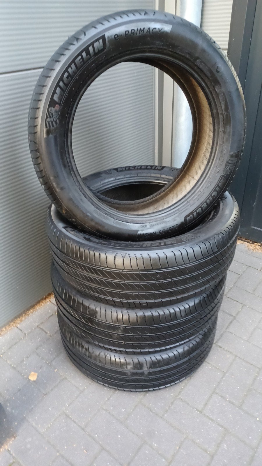 4 demo banden 225 55 19 103V 2124 Michelin E- premacy, Auto-onderdelen, Nieuw, Band(en), Personenwagen, Ophalen