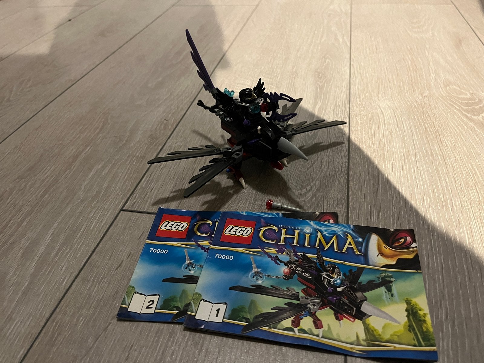 Lego Chima 70000 - Razcal's Kraaijager met minifiguur, Overige thema's, Lego, Ophalen of Verzenden, Zo goed als nieuw