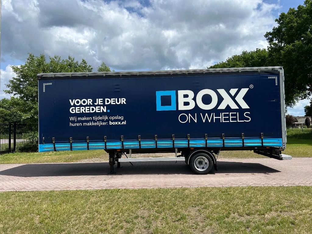BE-Combi Be oplegger schuifzeilen 7 TON (2018) (bj 2018), Auto's, Vrachtwagens, Bedrijf, Te koop, Aanhangers en Opleggers, Overige brandstoffen