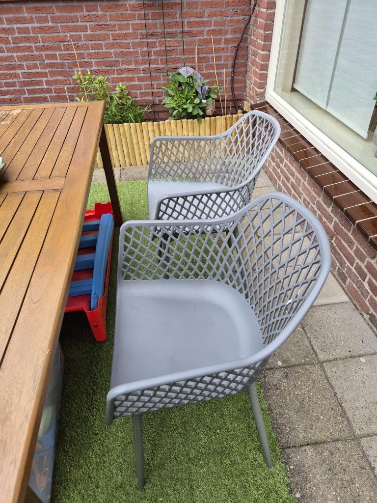 tuinstoelen, Tuin en Terras, Tuinstoelen, Ophalen, Gebruikt, Kunststof, Stapelbaar