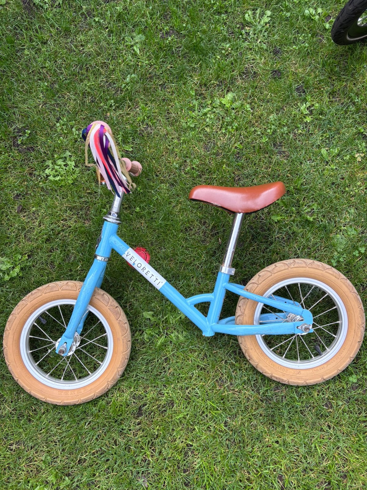 Loopfiets Veloretti blauw, Ophalen, Zo goed als nieuw, Loopfiets