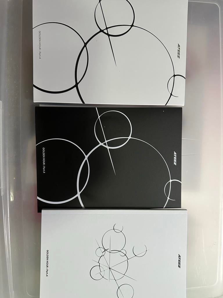 Ateez Golden Hour Part 4 Album (Zonder Photocard), Ophalen of Verzenden, Zo goed als nieuw