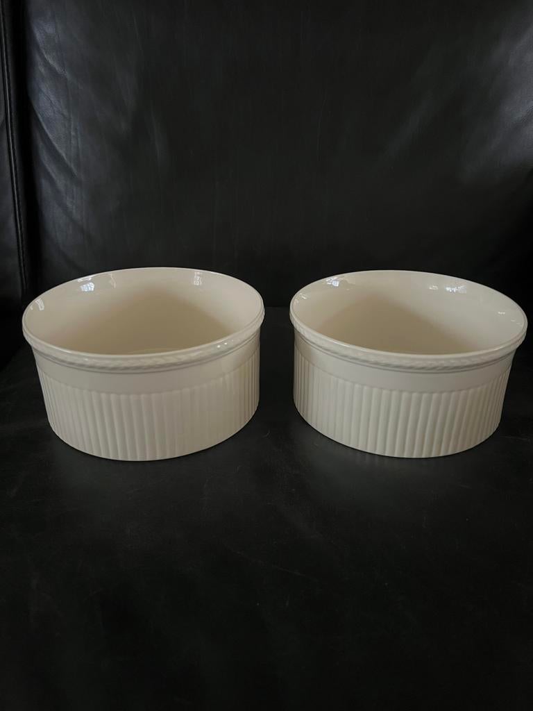 2 Wedgwood edme souffléschalen, Ophalen, Wedgwood, Aardewerk, Schaal of Schalen