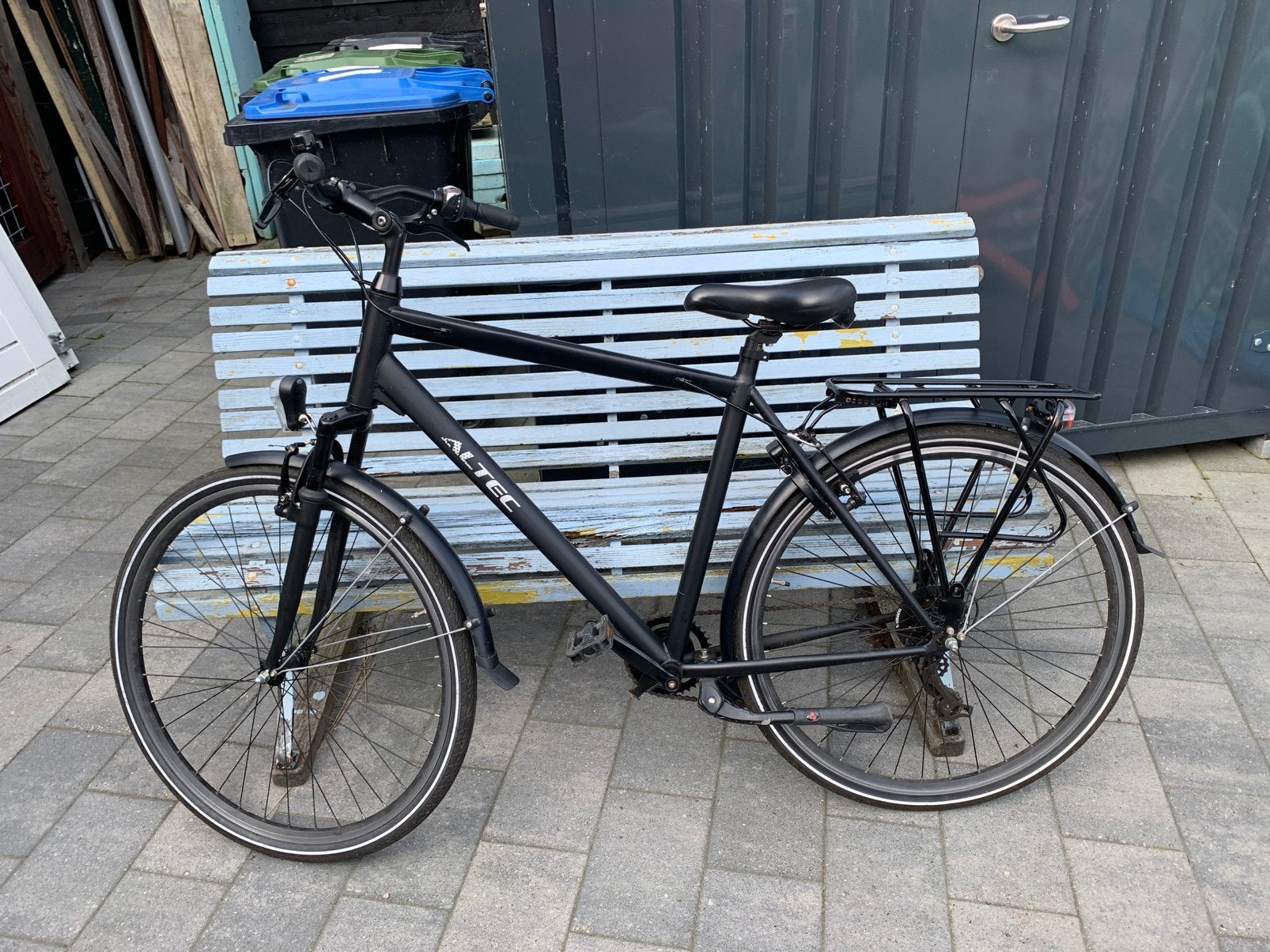 Altec Verona herenfiets / stadsfiets / schoolfiets, Fietsen en Brommers, Gebruikt, Velgrem, Versnellingen, 57 tot 61 cm