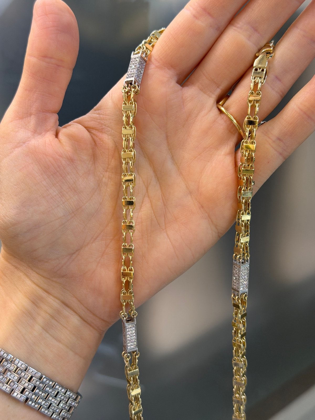14KT Goud - 37.26 Gram - Ketting - MAGNUM - Herenketting, Ophalen, Nieuw, Goud