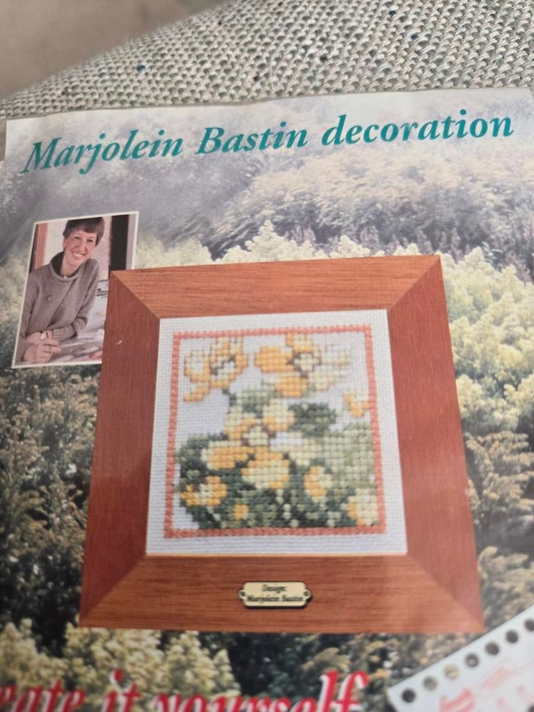 Borduurpakketje Marjolein Bastin, Ophalen of Verzenden, Borduurpakket