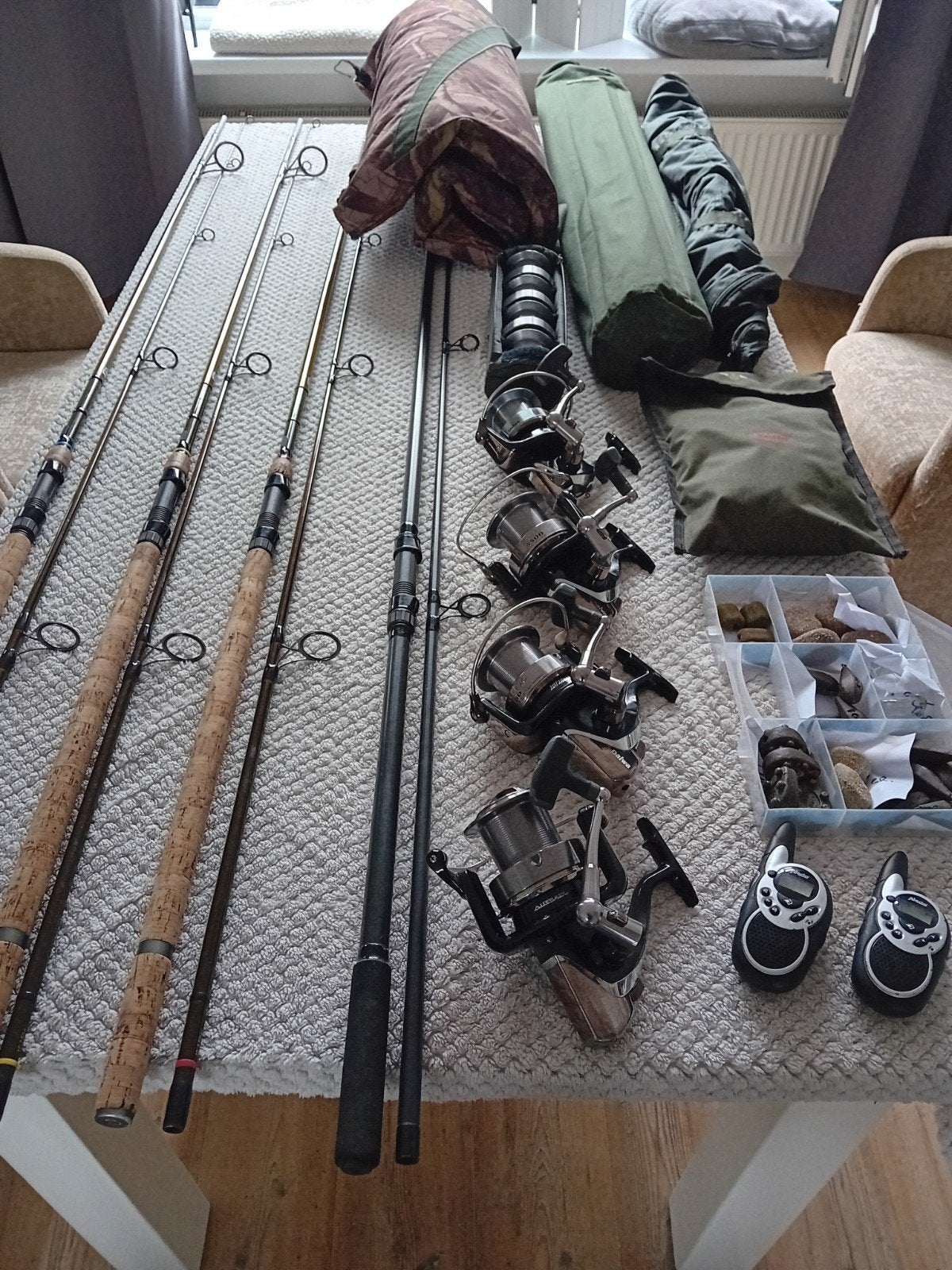 Hengelset, Watersport en Boten, Hengelsport | Karpervissen, Ophalen, Gebruikt, Complete set