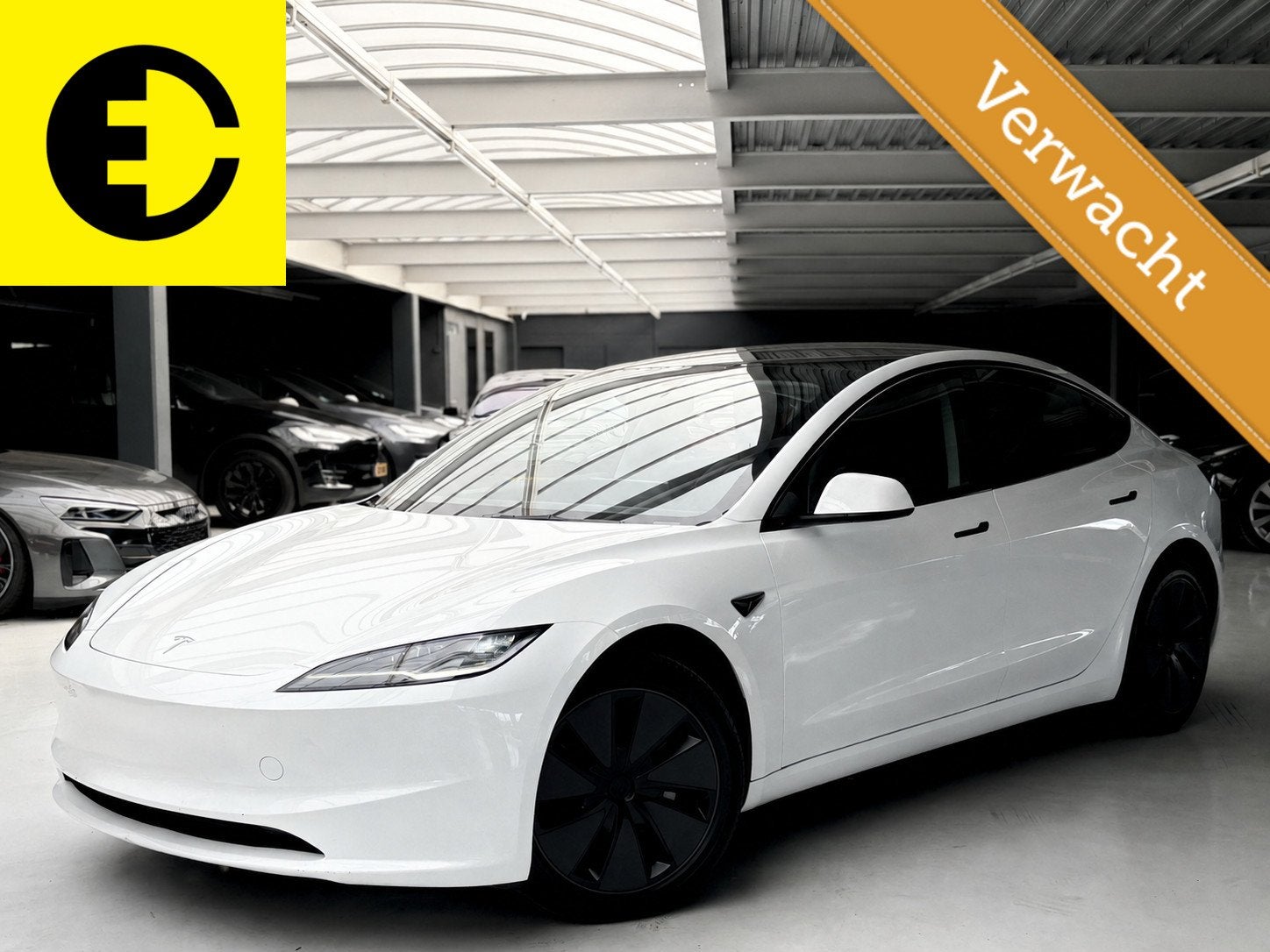 Tesla Model 3 RWD 60 kWh | SOH 97,1% | Stoel ventilatie | In, Automaat, Achterwielaandrijving, Gebruikt, Zwart