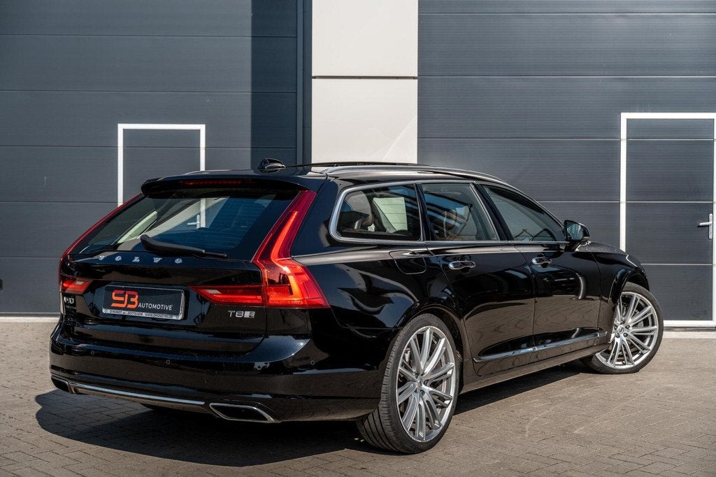 Volvo V90 2.0 T8 AWD Inscription Leder|Memory|Pano|BOMVOL!, Auto's, Volvo, Automaat, V90, 4 cilinders, 1969 cc