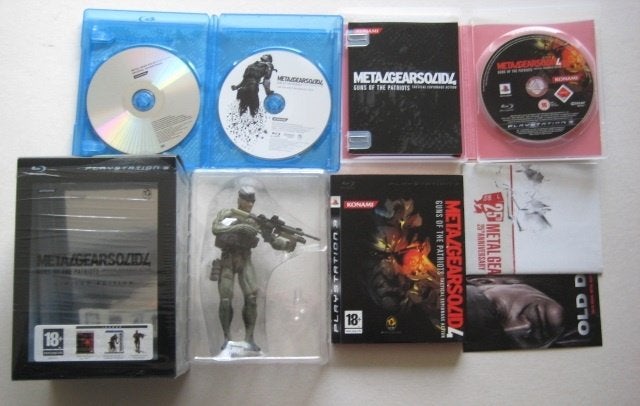 Metal Gear Solid 4 limited edition Playstation 3 PS3, Avontuur en Actie, Vanaf 18 jaar, 1 speler, Ophalen of Verzenden