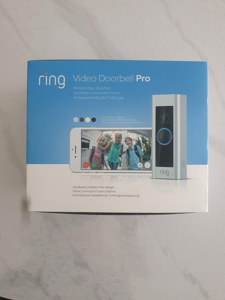 Ring video doorbell pro, Huis en Inrichting, Deurbellen, Ophalen of Verzenden, Nieuw