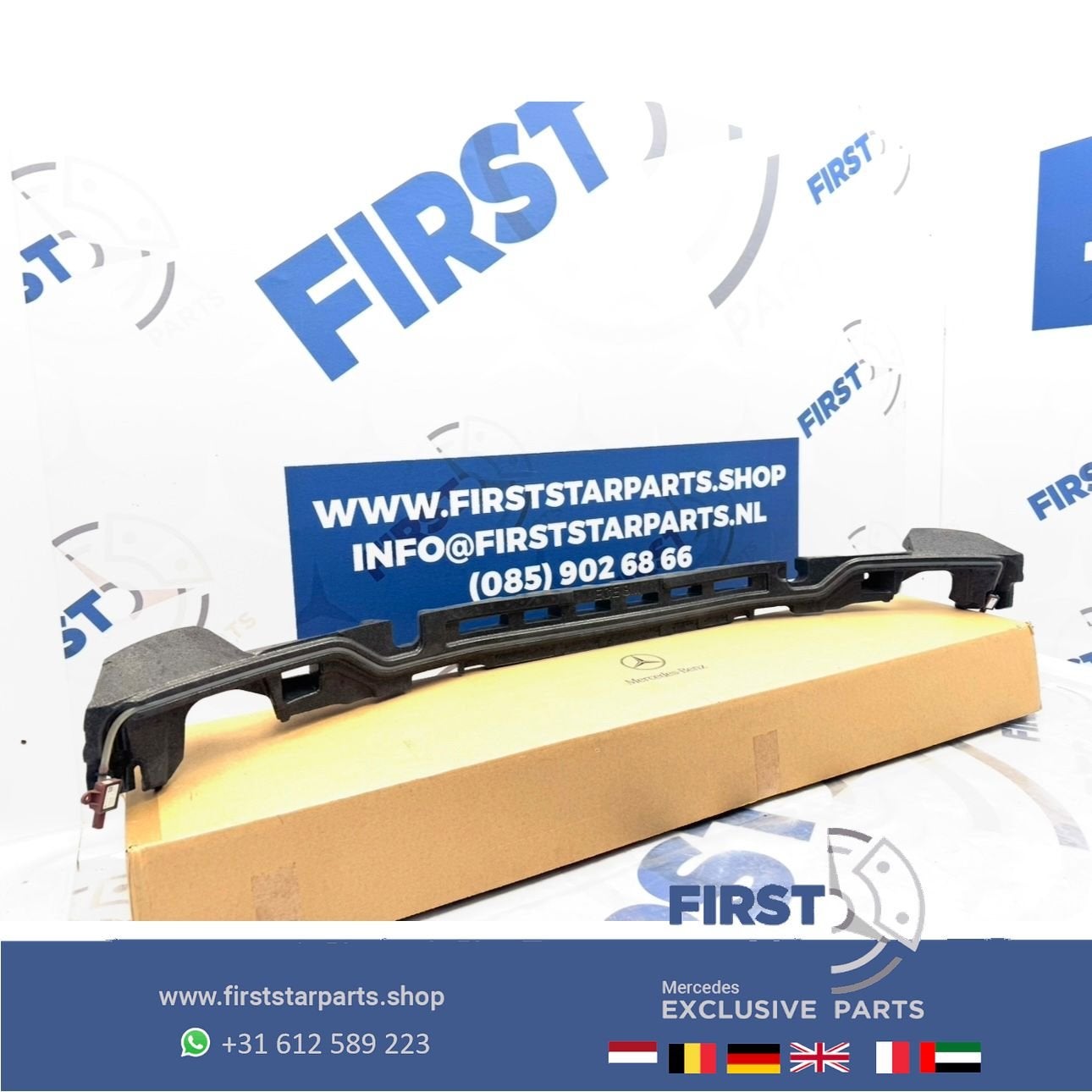 W253 GLC63 BUMPER SCHOKDEMPER VOORBUMPER A2538852002 BUMPER, Auto-onderdelen, Gebruikt, -, Ophalen of Verzenden, -