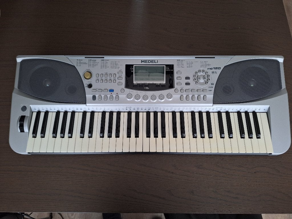 Medeli MC120 Keyboard - Ideaal voor beginners, Ophalen, Midi-aansluiting, Medeli, 61 toetsen