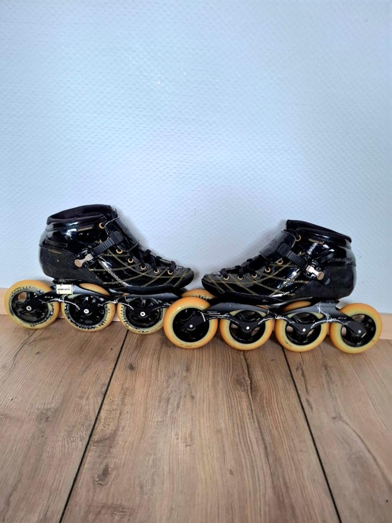Powerslide Infinity skeelers maat 45, Ophalen of Verzenden, Inline skates 4 wielen, Powerslide