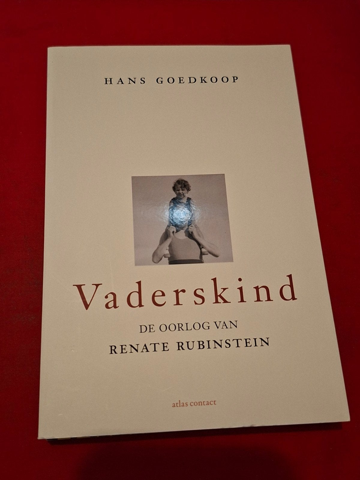 GESIGNEERD Vaderskind. Hans Goedkoop. R. Rubinstein., Ophalen of Verzenden, Tweede Wereldoorlog, Zo goed als nieuw