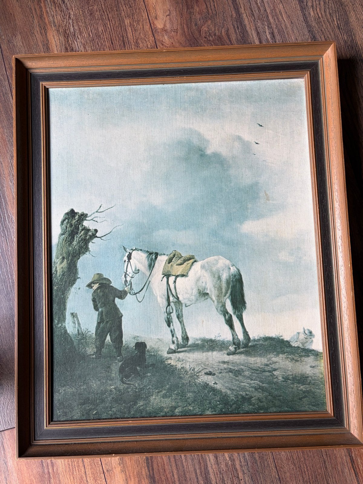 Reproductie 'De Schimmel' van Philips Wouwerman, Ophalen