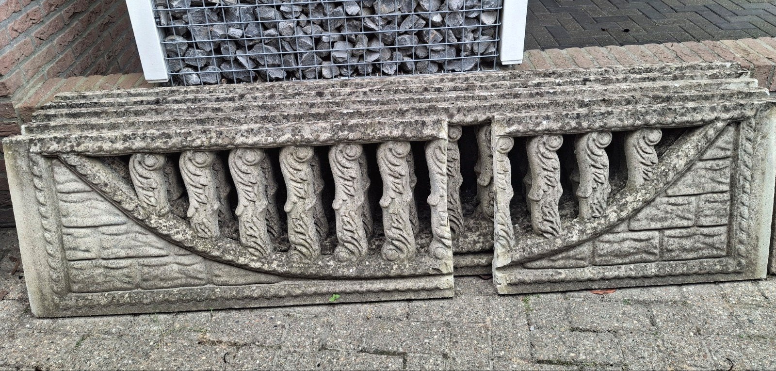 Gratis Betonnen hekwerk!, Tuin en Terras, Ophalen, Gebruikt