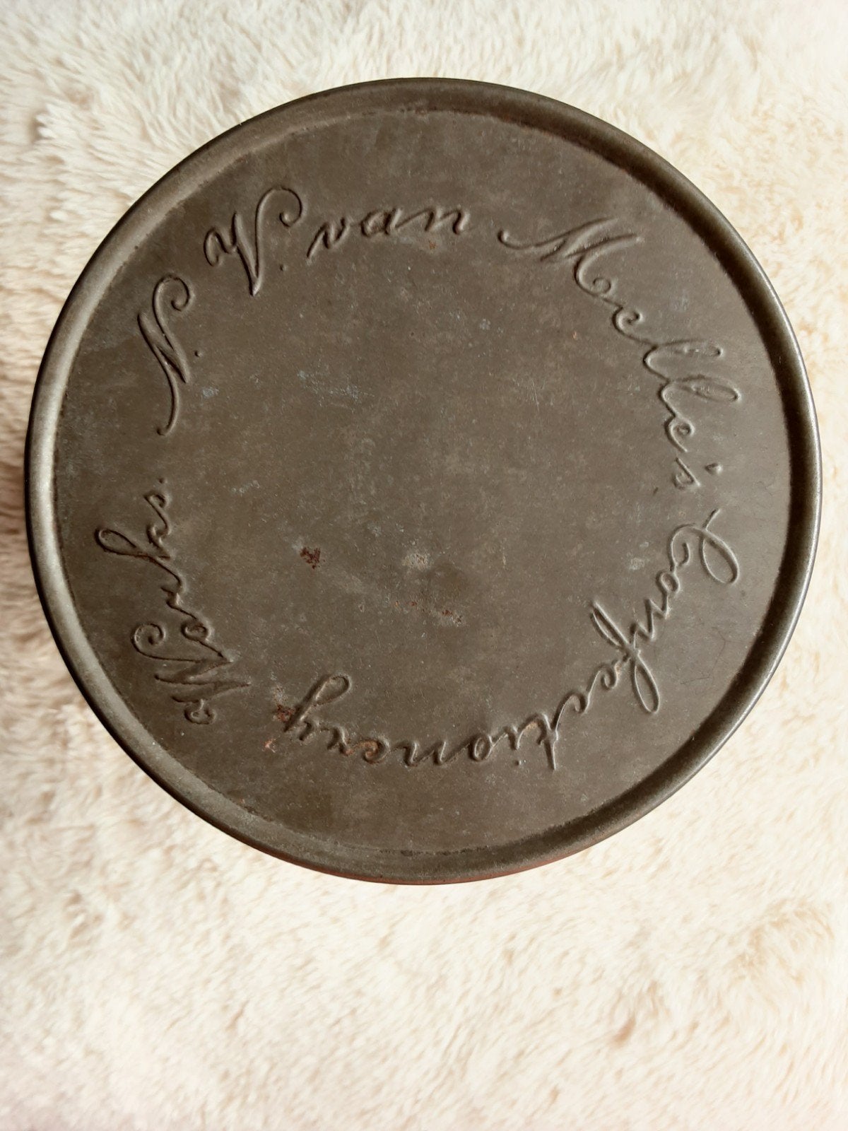 N.V. VAN MELLE'S CONFECTIONERY WORKS. C.A. 1925., Verzamelen, Blikken, Ophalen of Verzenden, Overige