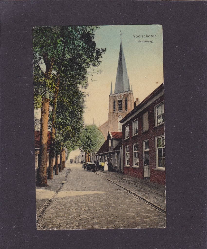Voorschoten Achterweg (903), Verzenden, Voor 1920, Ongelopen, Zuid-Holland
