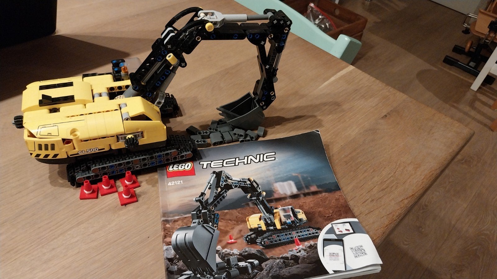 LEGO Technic Graafmachine 42121 -, Ophalen of Verzenden, Zo goed als nieuw, Overige merken