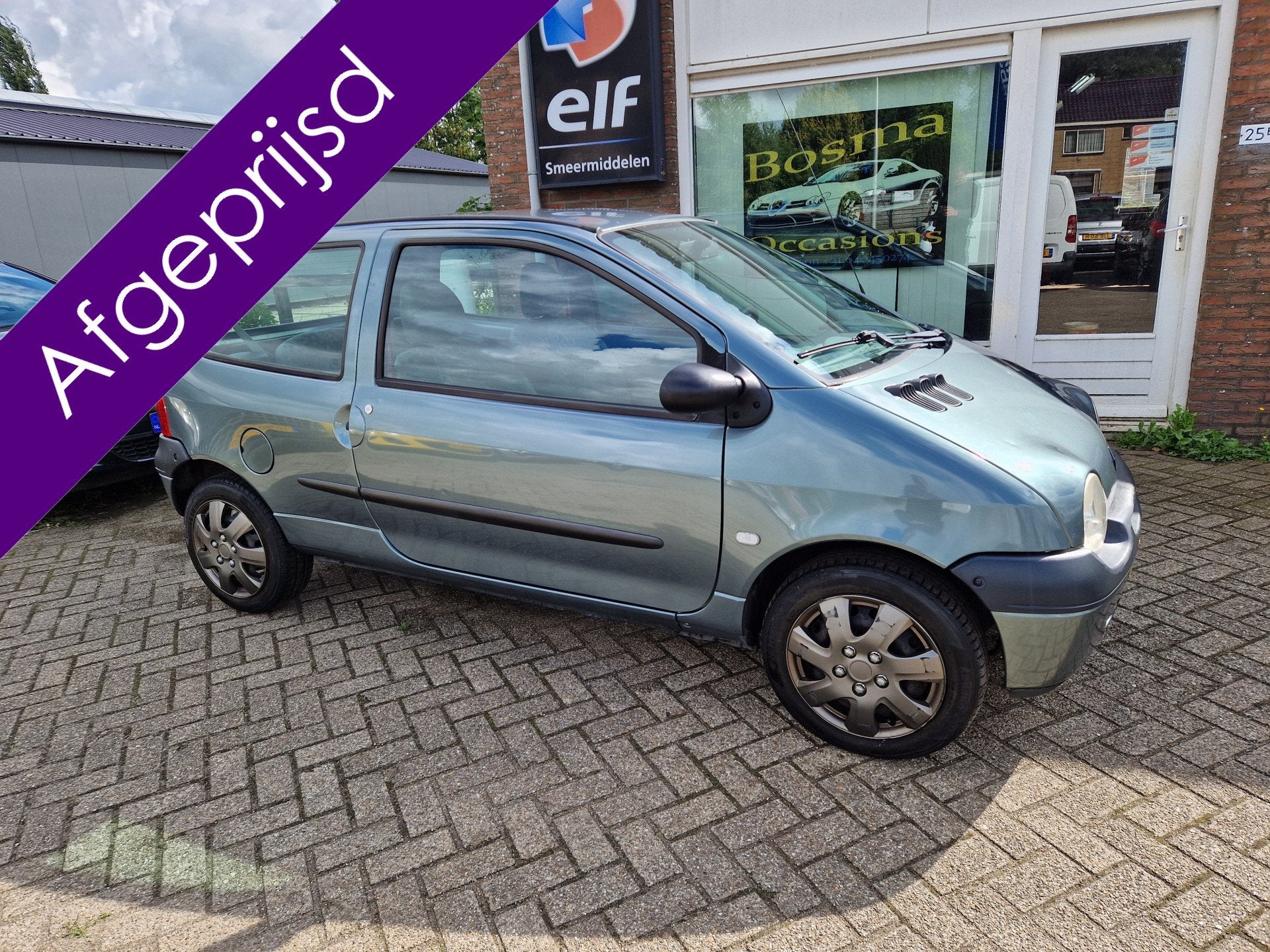 Renault Twingo 1.2 ''Authentieke'' Airco - Stuurbekrachtigin, Auto's, Voorwielaandrijving, Metallic lak, 4 cilinders, Origineel Nederlands