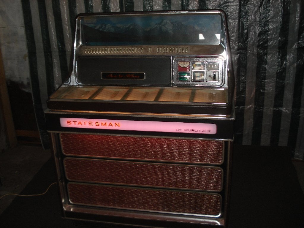 Project Mooie Basis jukebox Wurlitzer 3400 Statesman  1970, Ophalen, Gebruikt, 1970 tot heden, Wurlitzer
