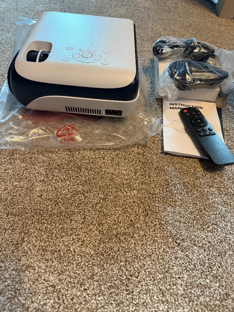 LED Projector H1 | Nieuw in doos | Home Theater Beamer, Ophalen, Nieuw, LED