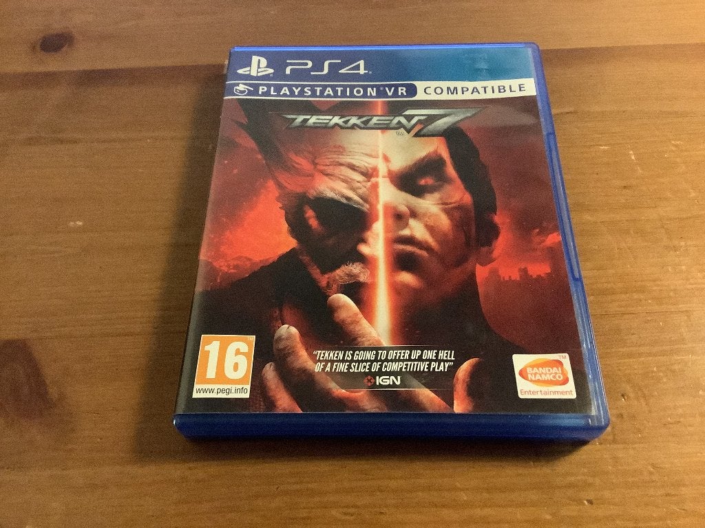 Ps4 Tekken 7. Playstation VR compatible., Spelcomputers en Games, Games | Sony PlayStation 4, Gebruikt, Vechten, 2 spelers, Ophalen of Verzenden