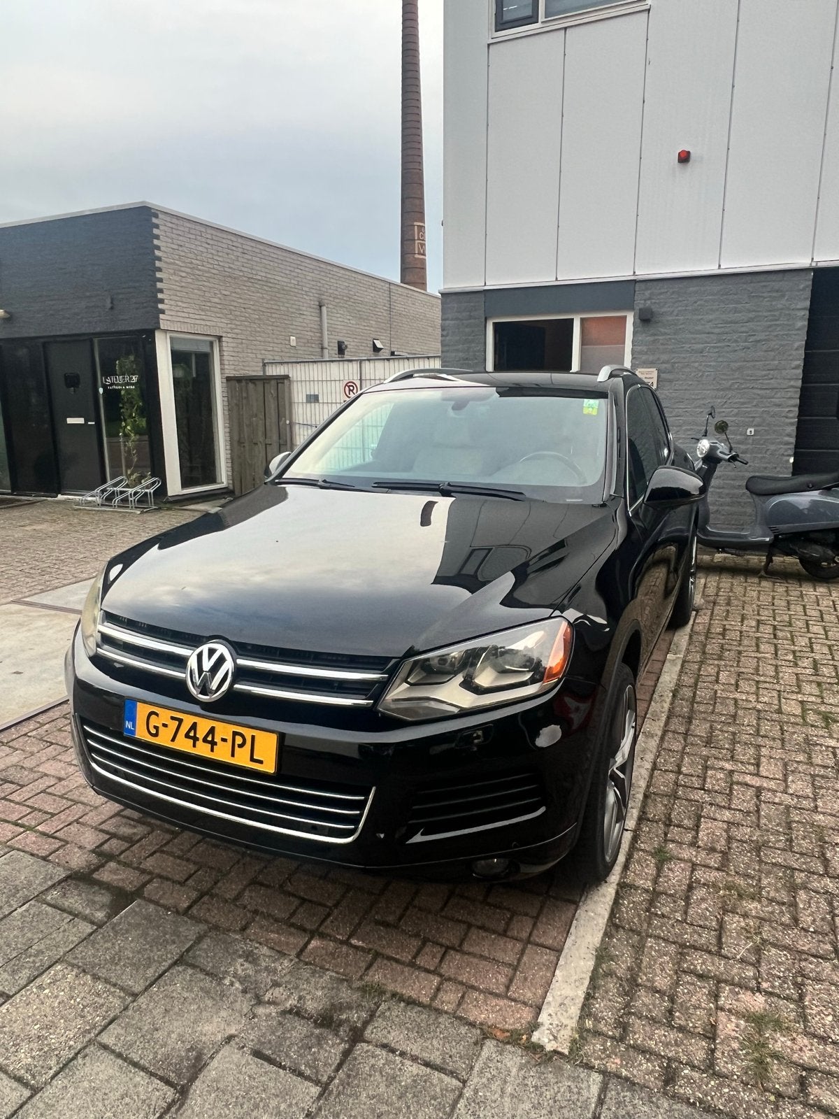 Volkswagen touareg 2011 Zwart, Automaat, Beige, Zwart, Leder