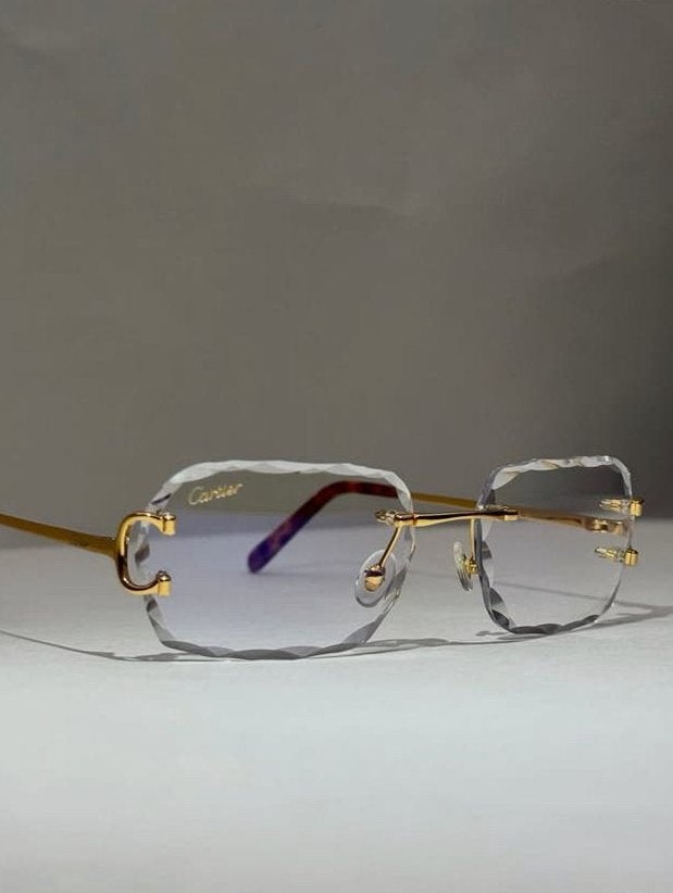 Cartier bril Diamond Cut, Verzenden, Zo goed als nieuw, Bril, Overige merken