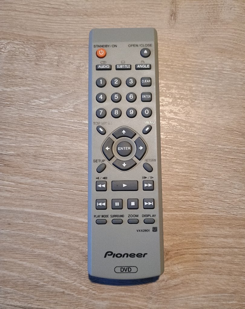 Pioneer vxx2801 afstandsbediening origineel dvd speler, Ophalen of Verzenden, Gebruikt, Origineel, Dvd